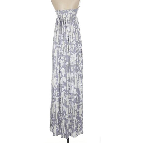 Rachel Pally Strapless Maxi Dress Jersey Knit Grecian column XS NWOT printed - Picture 2 of 8